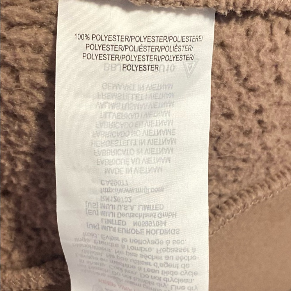 Cozy Tan Polyester Jacket - Picture 2 of 2